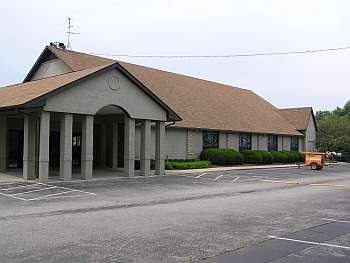 Side view of Ascension Church